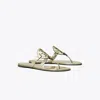 Tory Burch Miller Metallic Sandal In Gold