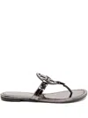 Tory Burch Miller Metallic Sandals