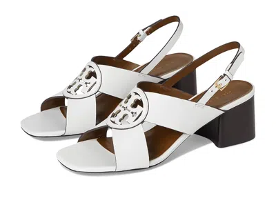 Tory Burch Miller Mid Heel Sandals 55mm In Gray