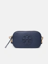 TORY BURCH 'MILLER' MINI BAG IN NAVY LEATHER