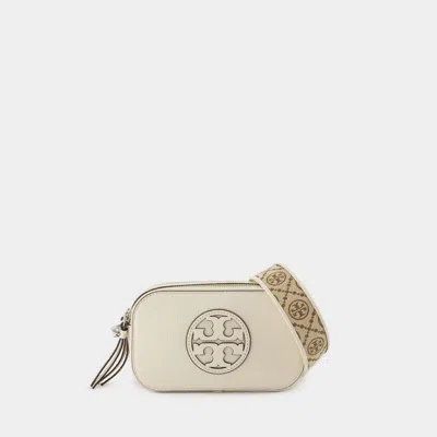 Tory Burch Ini 'miller' Crossbody Bag In Neutrals