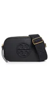 Tory Burch Miller Mini Crossbody Bag Black In Black