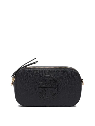 Tory Burch Miller Mini Crossbody Bag In Black