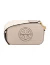 Tory Burch Miller Patent Border Mini Crossbody Bag Pale Pink In Fresh Clay