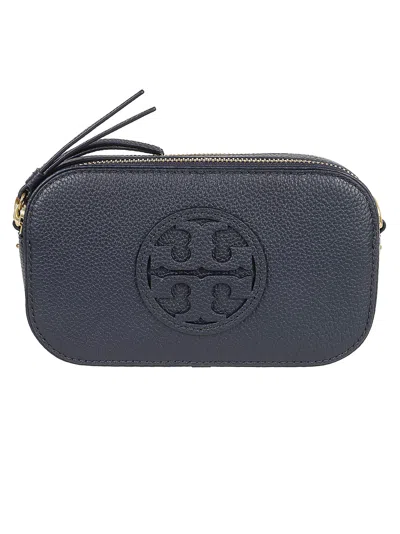 Tory Burch Miller Mini Crossbody Bag In Dark Blue