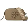 Tory Burch Miller Mini Zip Leather Crossbody Bag