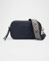 Tory Burch Miller Mini Zip Leather Crossbody Bag