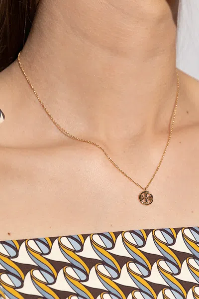Tory Burch 'miller' Necklace In Gold