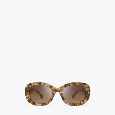 Tory Burch Miller Oval Sunglasses