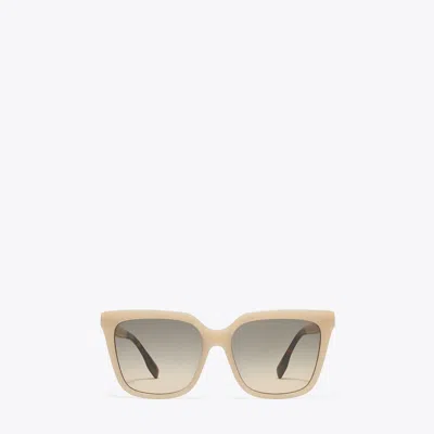 Tory Burch Miller Oversized Square Sunglasses In Burgundy