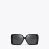 Tory Burch Miller Oversized Square Sunglasses In Brown