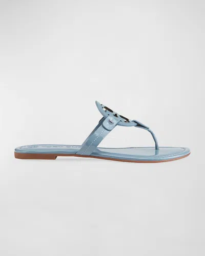 Tory Burch Miller Patent Leather Sandals In Multi