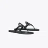 Tory Burch Miller Patent Sandal In Black