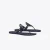Tory Burch Miller Patent Sandal In Animal Print