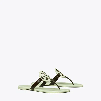 Tory Burch Miller Thong Sandal In Mint Chocolate Chip