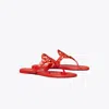 Tory Burch Miller Patent Sandal In Red
