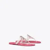 Tory Burch Miller Thong Sandal In Strawberries N' Cream