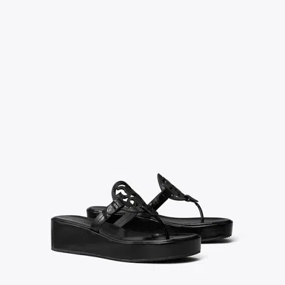 TORY BURCH MILLER PATENT WEDGE SANDAL