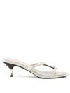 Tory Burch Pave Geo Bombe Miller Low Heel Sandal Shoes