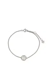 Tory Burch Miller Pave Chain Bracelet In Metallic