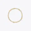 Tory Burch Miller Pavé Chain Necklace In Gold