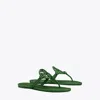 Tory Burch Miller Pavé Knotted Sandal In Dark Clover