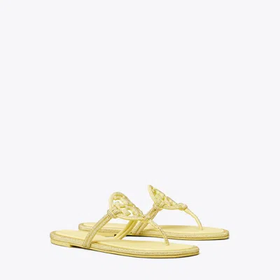 Tory Burch Miller Pavé Knotted Sandal In Matte Sun