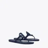 Tory Burch Miller Pavé Knotted Sandal In Perfect Navy