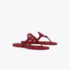 Tory Burch Miller Pavé Knotted Sandal In Red