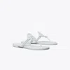 Tory Burch Miller Pavé Knotted Sandal In White