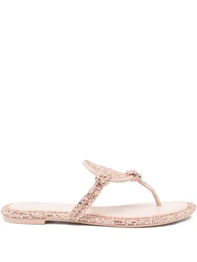 Tory Burch Miller Pave Sandal In Pink