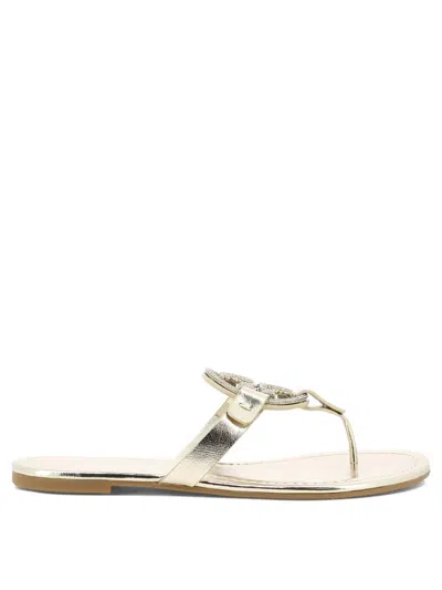 Tory Burch "miller Pave" Sandals In Gold