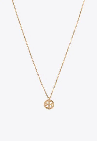 Tory Burch Miller Pendant Necklace In Gold
