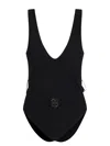 TORY BURCH TORY BURCH MILLER PLUNGING V-NECK SWIMSUIT