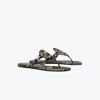 Tory Burch Miller Printed Patent Sandal In Multi