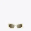 Tory Burch Miller Rectangle Sunglasses In Brown