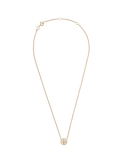 TORY BURCH 'MILLER' RHINESTONE THIN NECKLACE