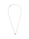 Tory Burch Golden Logo Pendant Necklace In Gold