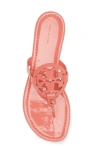 Tory Burch Miller Sandal In Coral Crush