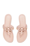 Tory Burch Miller Sandal In Sea Shell Pink Patent