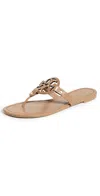 Tory Burch Miller Sandals Almond Flour 13 In Almond Flour