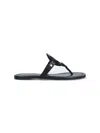 Tory Burch Miller Soft Sandal In Black