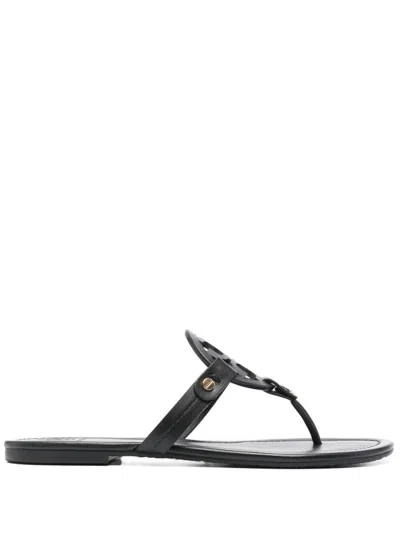 Tory Burch Miller Sandals In Black
