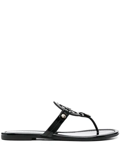 Tory Burch Miller Sandals In Black