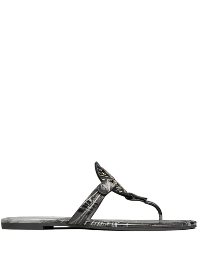 Tory Burch Miller Sandals In Black