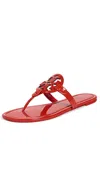 Tory Burch Miller Sandals Blazing Red