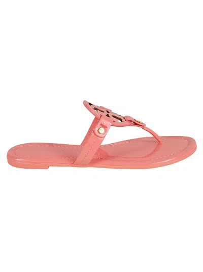 Tory Burch Miller Sandals In Coral Crush
