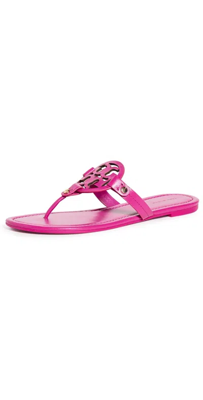 Tory Burch Miller Sandals Fuchsia