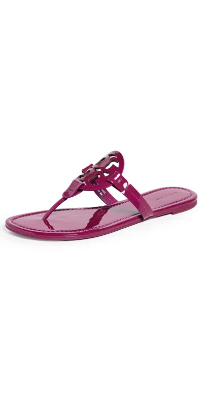 Tory Burch Miller Sandals Fuchsia Spark In Purple