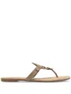 Tory Burch Miller Sandals In Neutrals